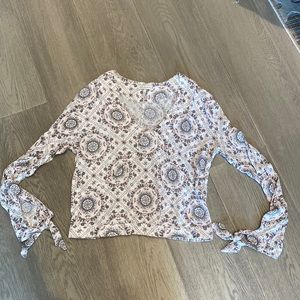 Gentle Fawn | Paisley Long Sleeve Top | Size XS